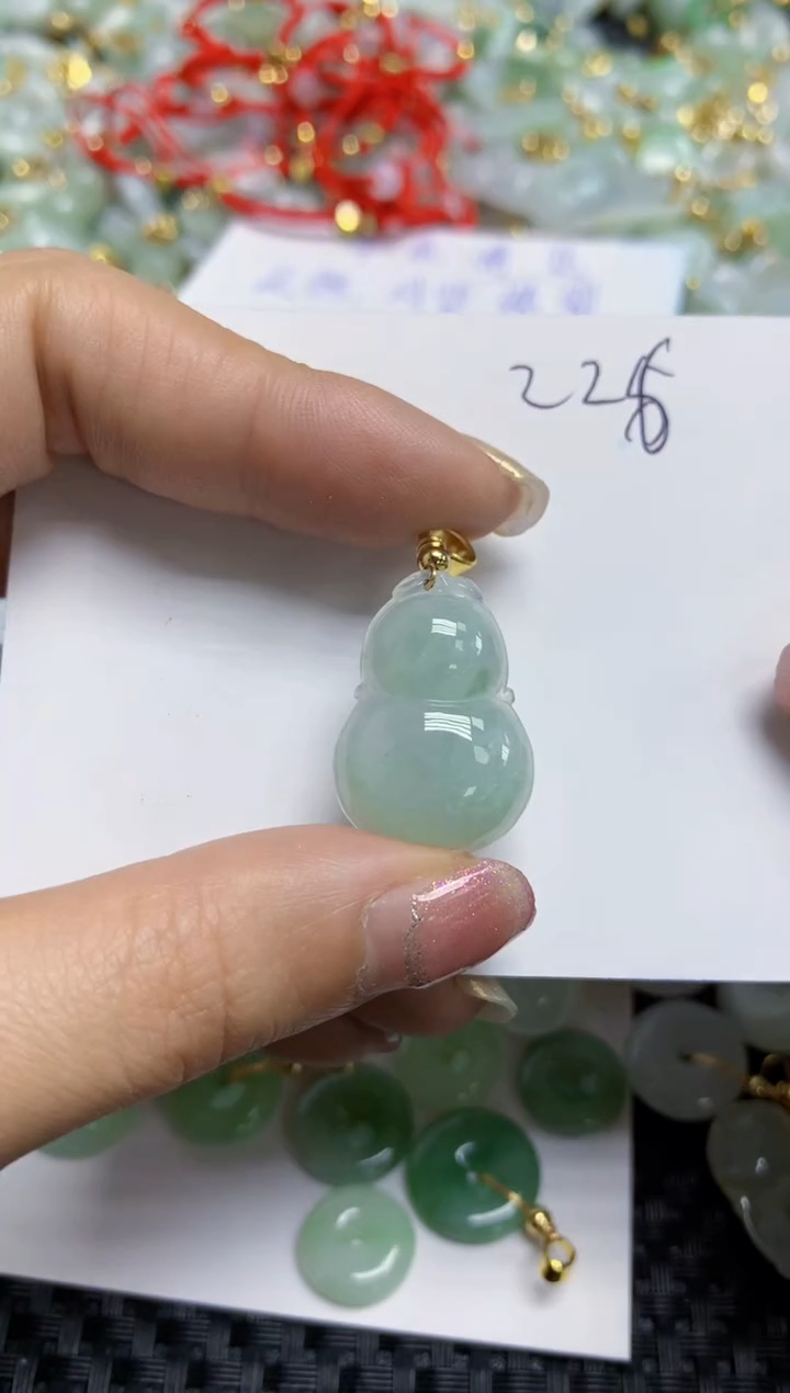 【闪购商品】翡翠颈饰合金  天然A货翡翠