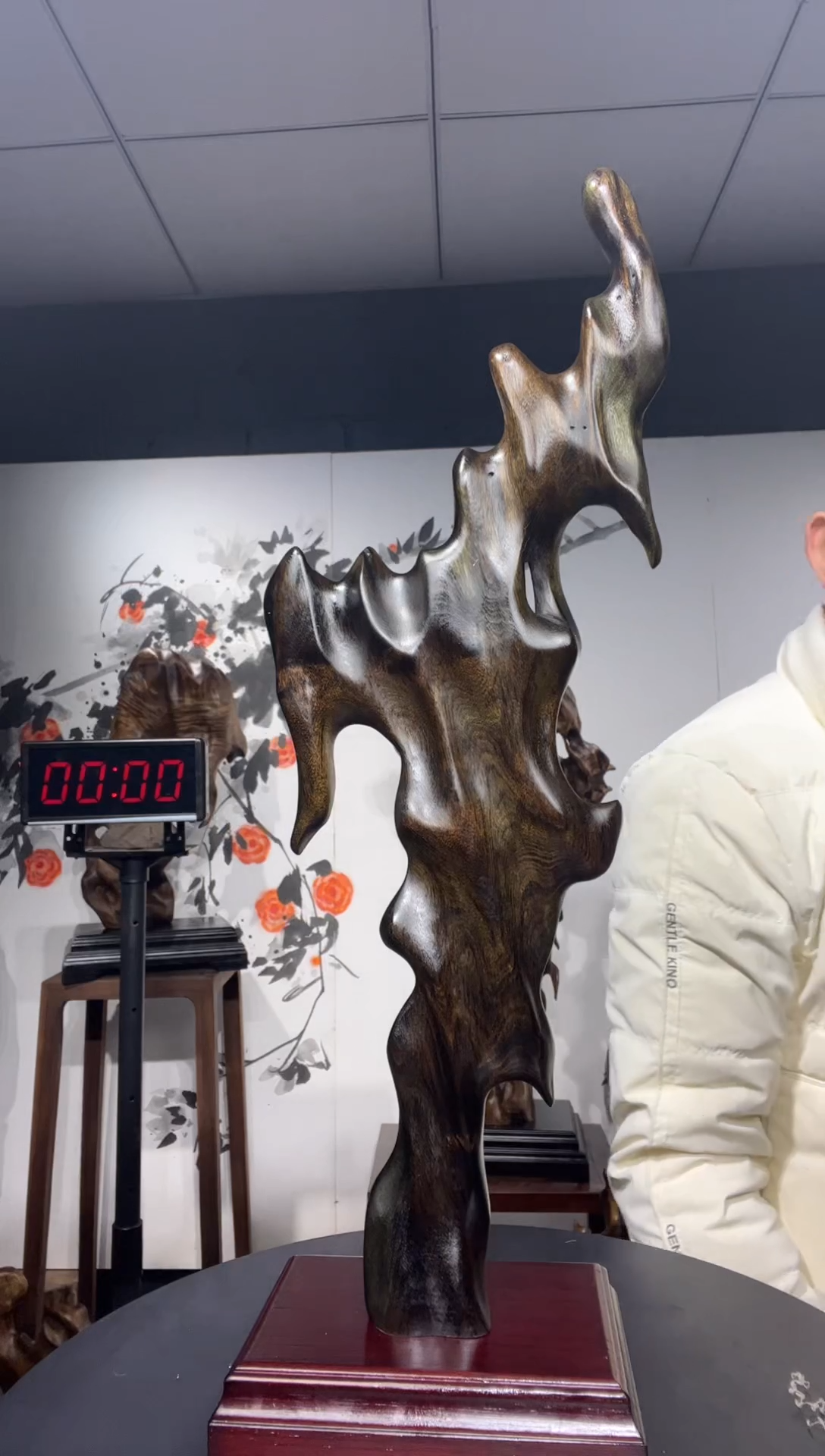 【闪购商品】金丝楠木雕金丝楠木木雕工艺品摆件