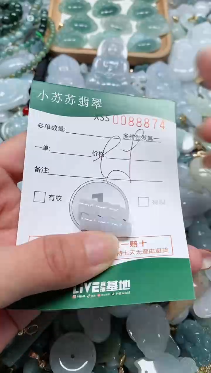 【闪购商品】翡翠颈饰未镶嵌闪购商品0088874