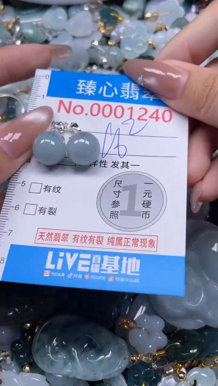 颈饰未镶嵌翡翠1240