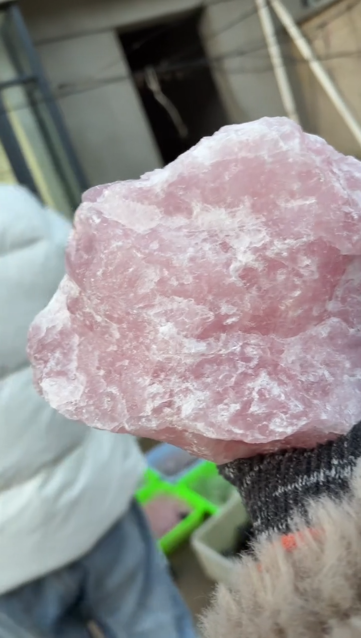 【闪购商品】摆件未镶嵌水晶粉水晶  141