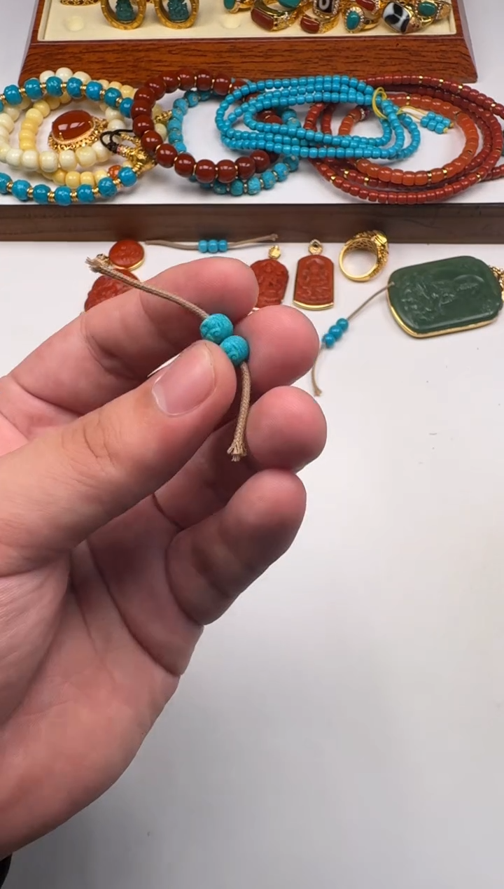 未镶嵌绿松石挂件开***～配饰配饰