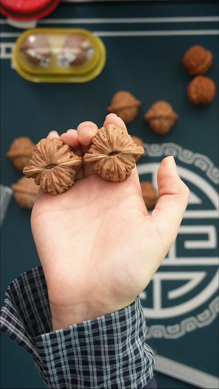 吊坠文玩核桃四座楼43全