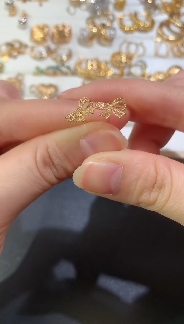 【闪购商品】18K金耳饰  Z593|680