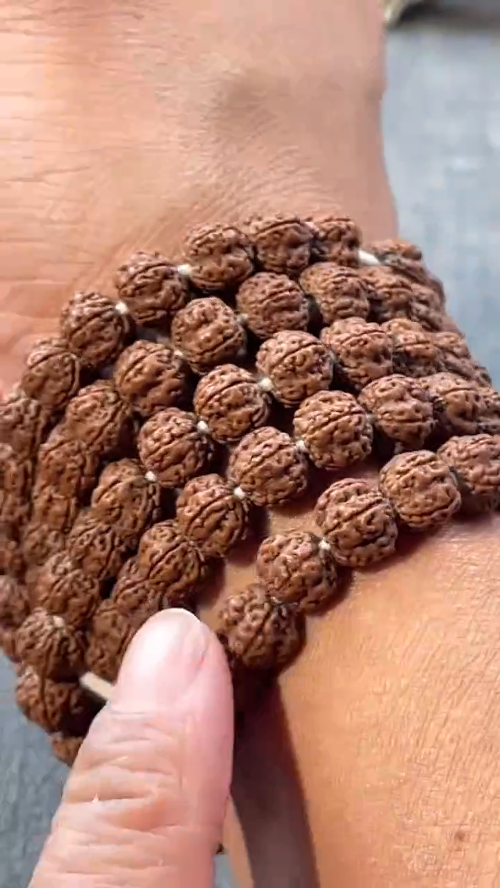 手串金刚菩提原生态老树梅花长串+礼盒包装