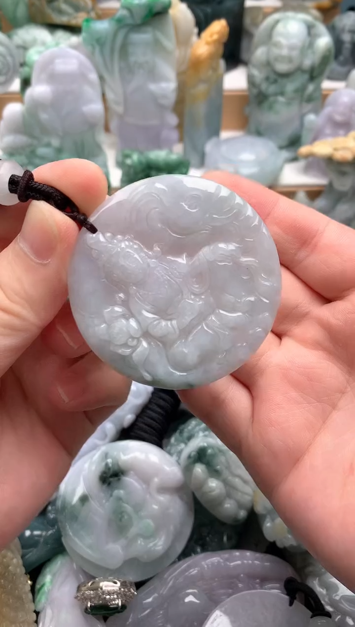 吊坠(不含链)未镶嵌翡翠1