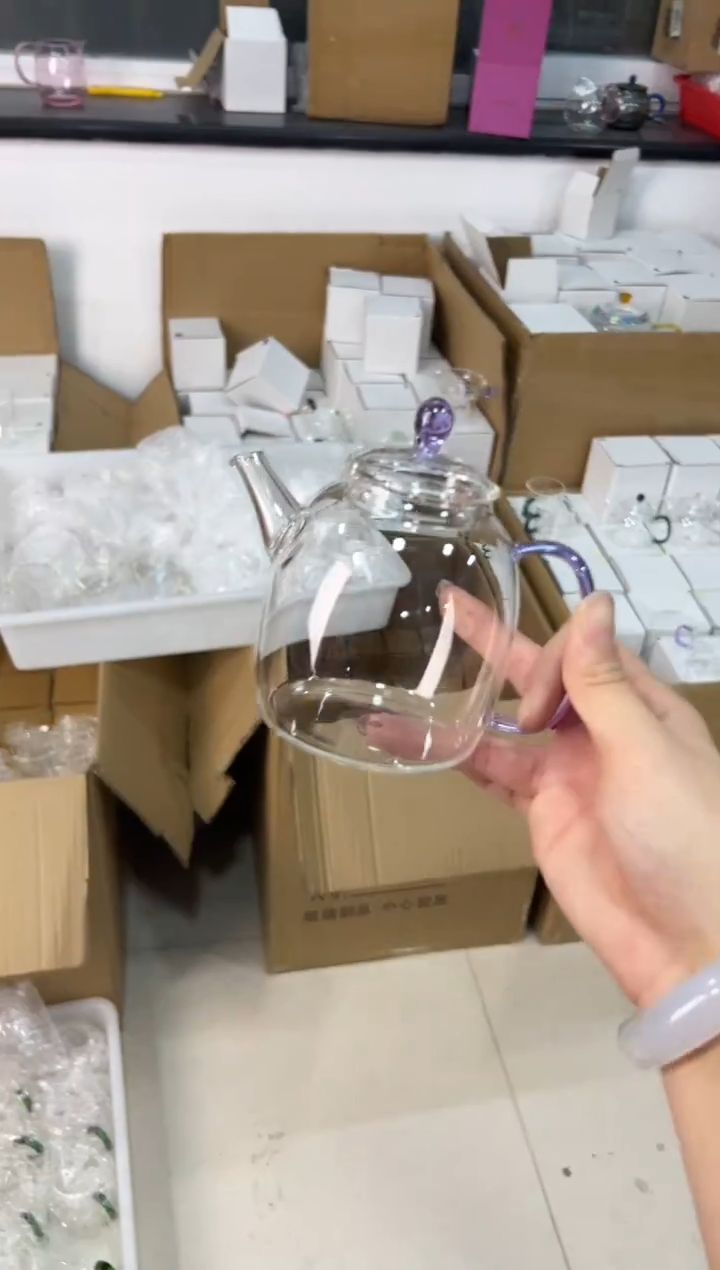 紫色秦权壶简易包装