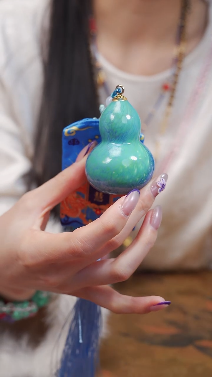 382漆艺工艺小葫芦29.9