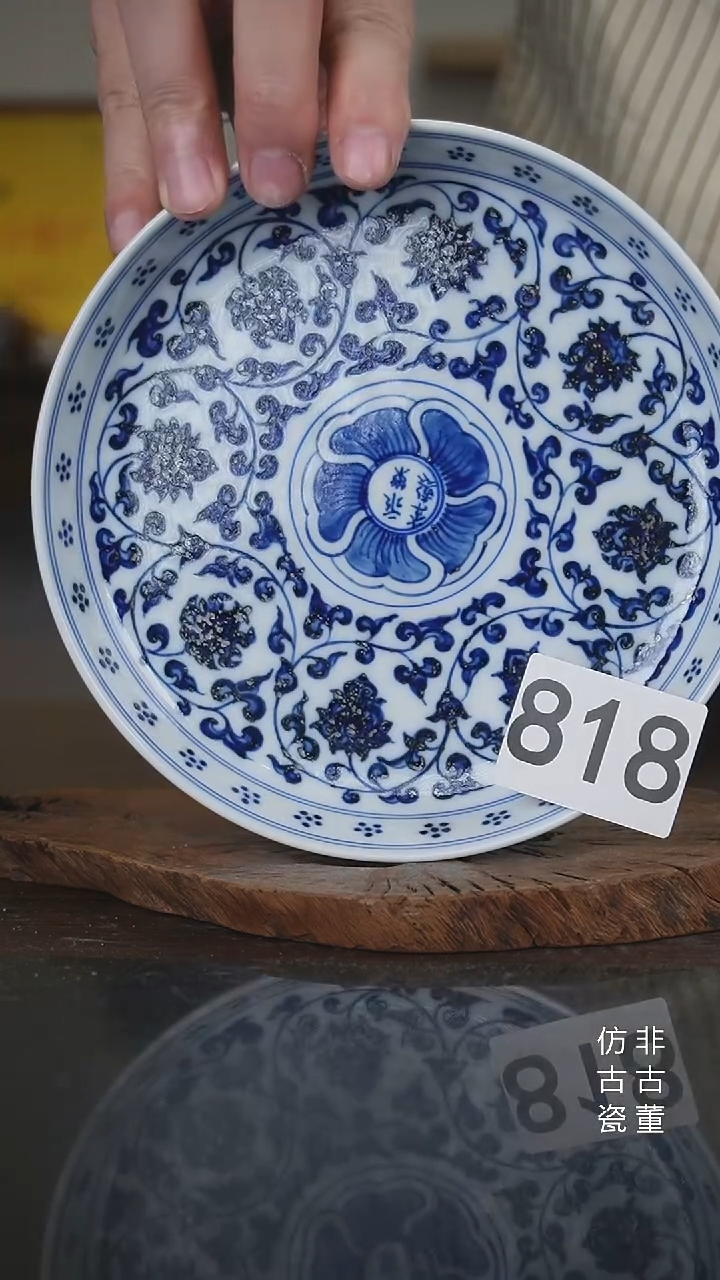 景德镇手工手绘陶瓷微瑕