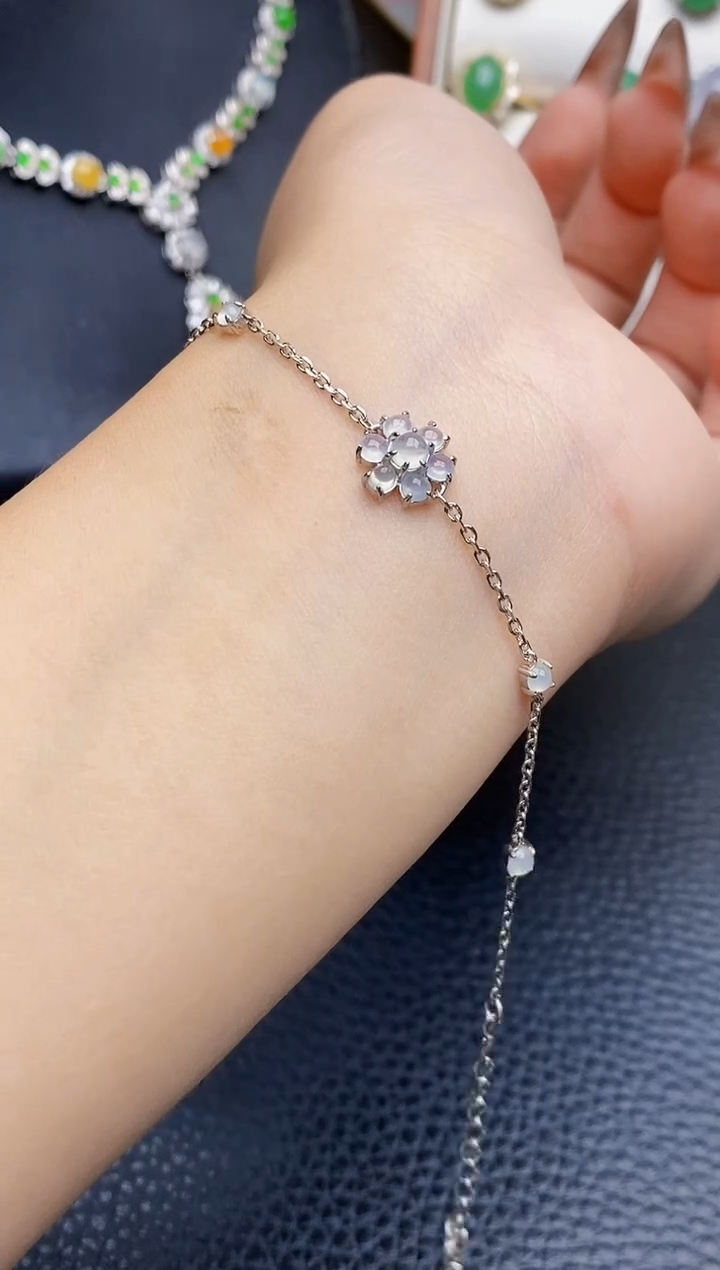 银S925镶嵌戒指翡翠5753