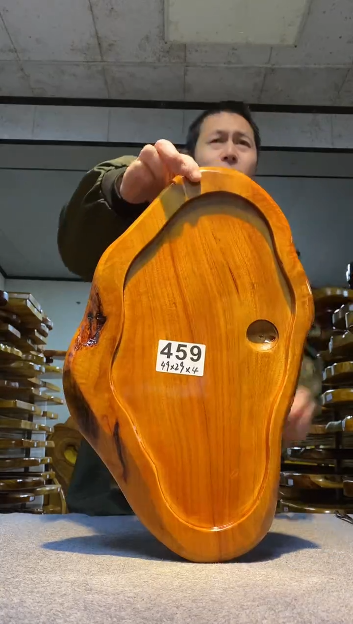 实木茶盘 一物一拍（不含配件）