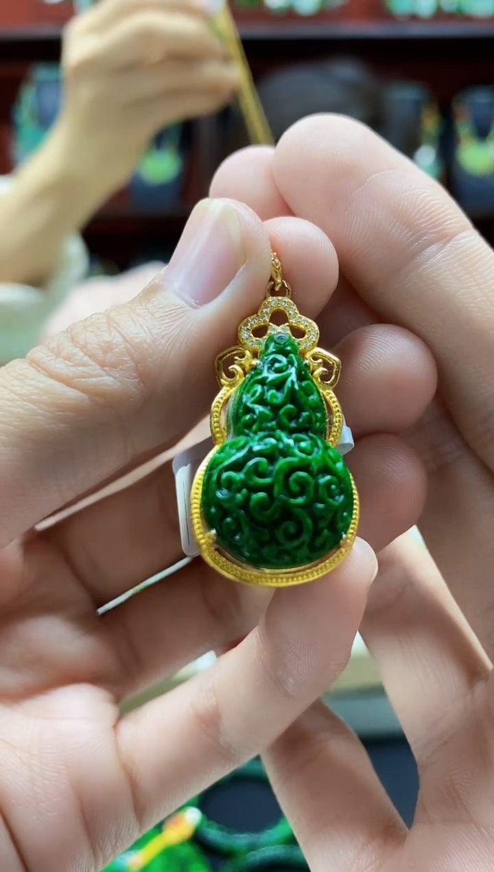 颈饰未镶嵌翡翠翡翠吊坠