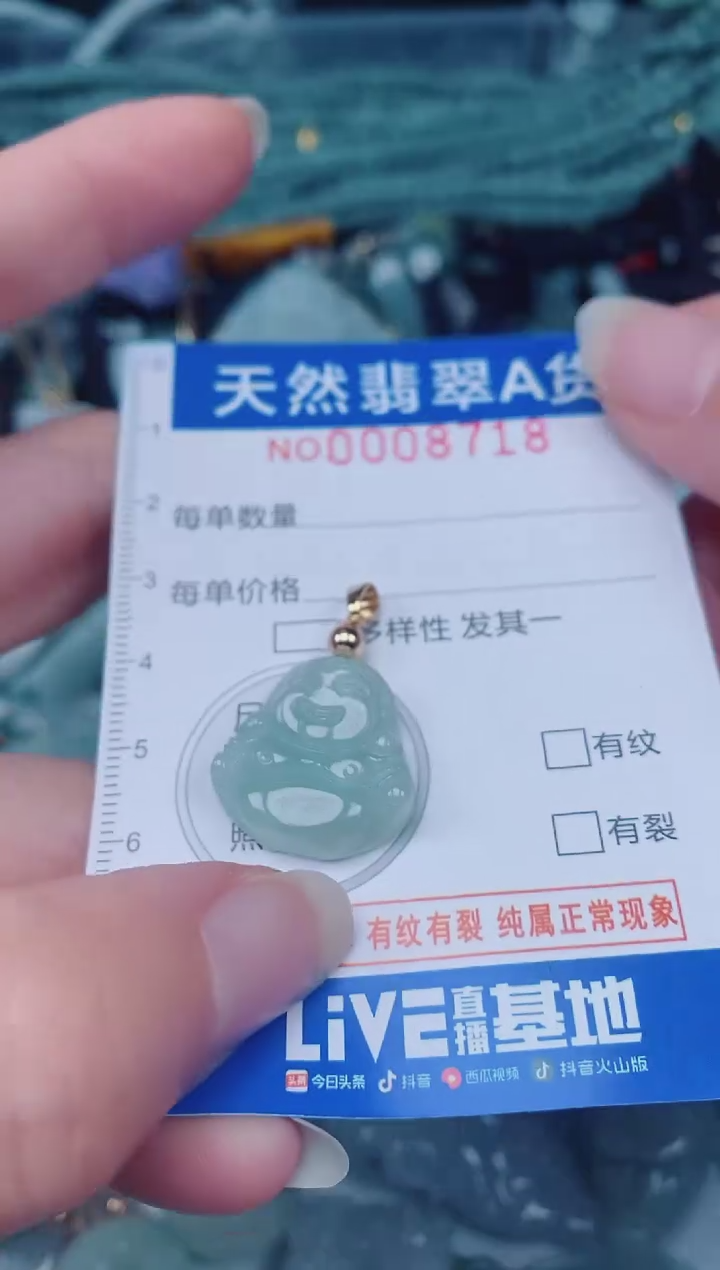 颈饰未镶嵌翡翠00008718