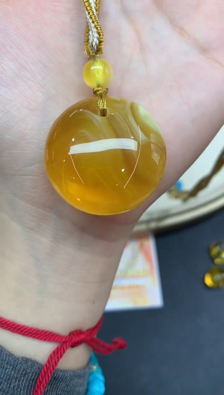 裸石蜜蜡未镶嵌吊坠A397|11500