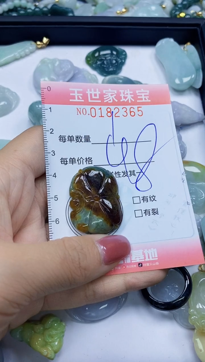 【闪购商品】翡翠颈饰未镶嵌闪购0182365