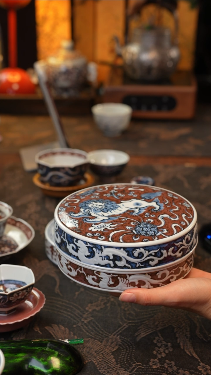 【闪购商品】正萌堂    景德镇陶瓷 捧盒