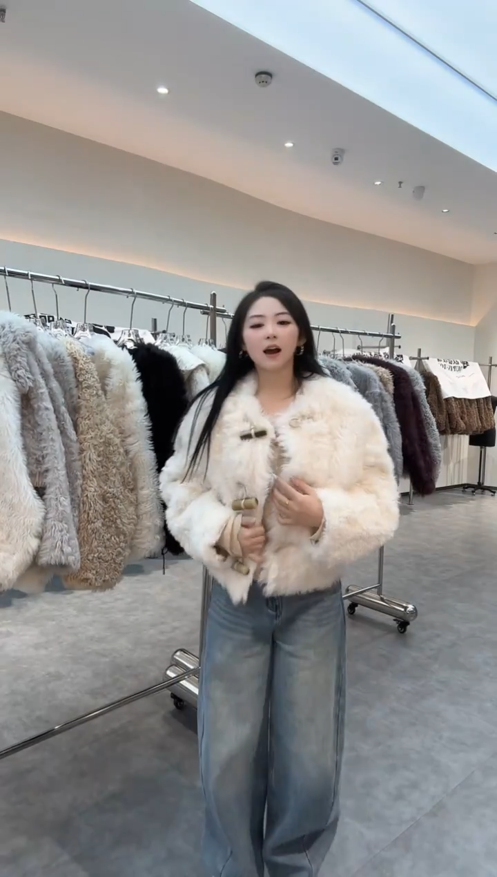 托斯卡纳羊皮羊毛B56073