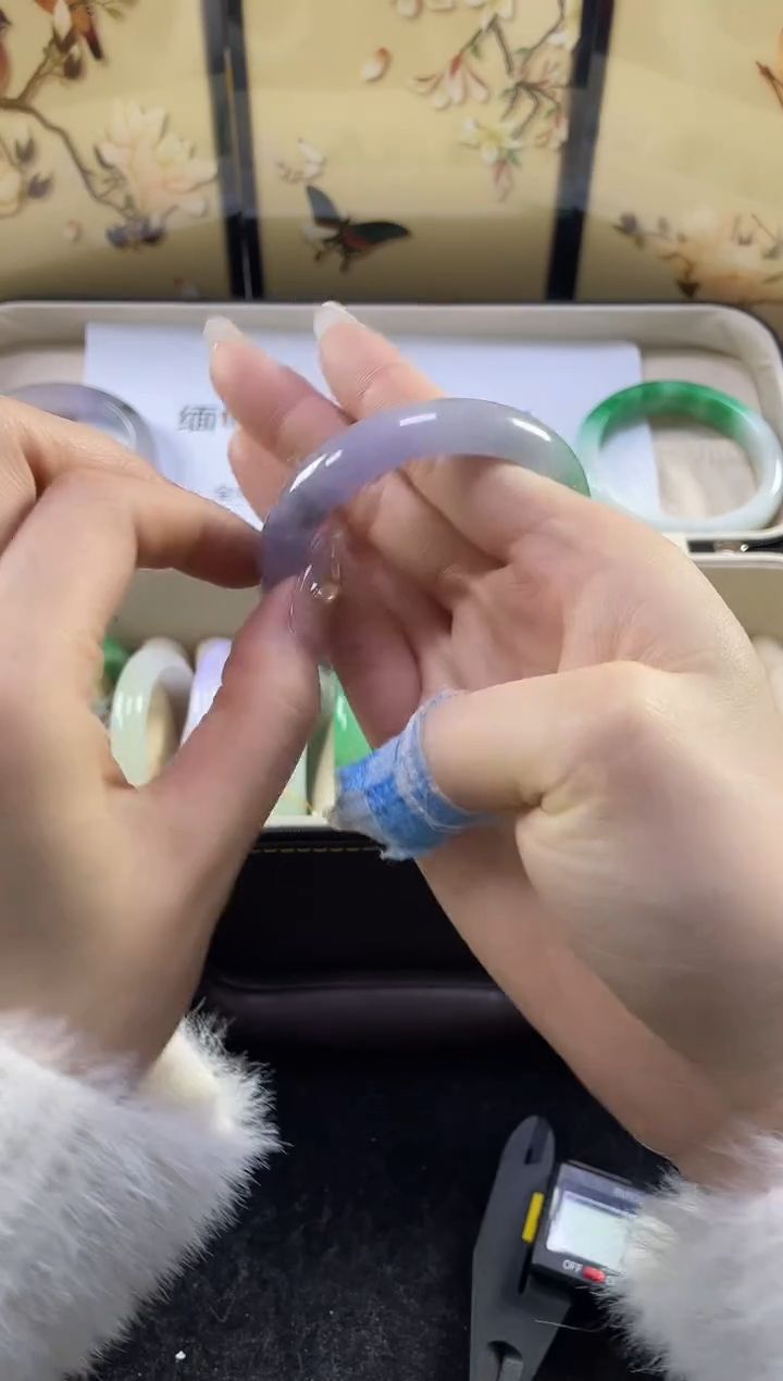 【闪购商品】翡翠手镯未镶嵌缅甸翡翠现货秒发040