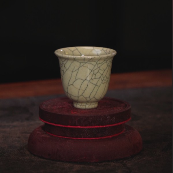 丹山片羽哥窑杯杯子陶瓷茶杯主人杯-Y02天游