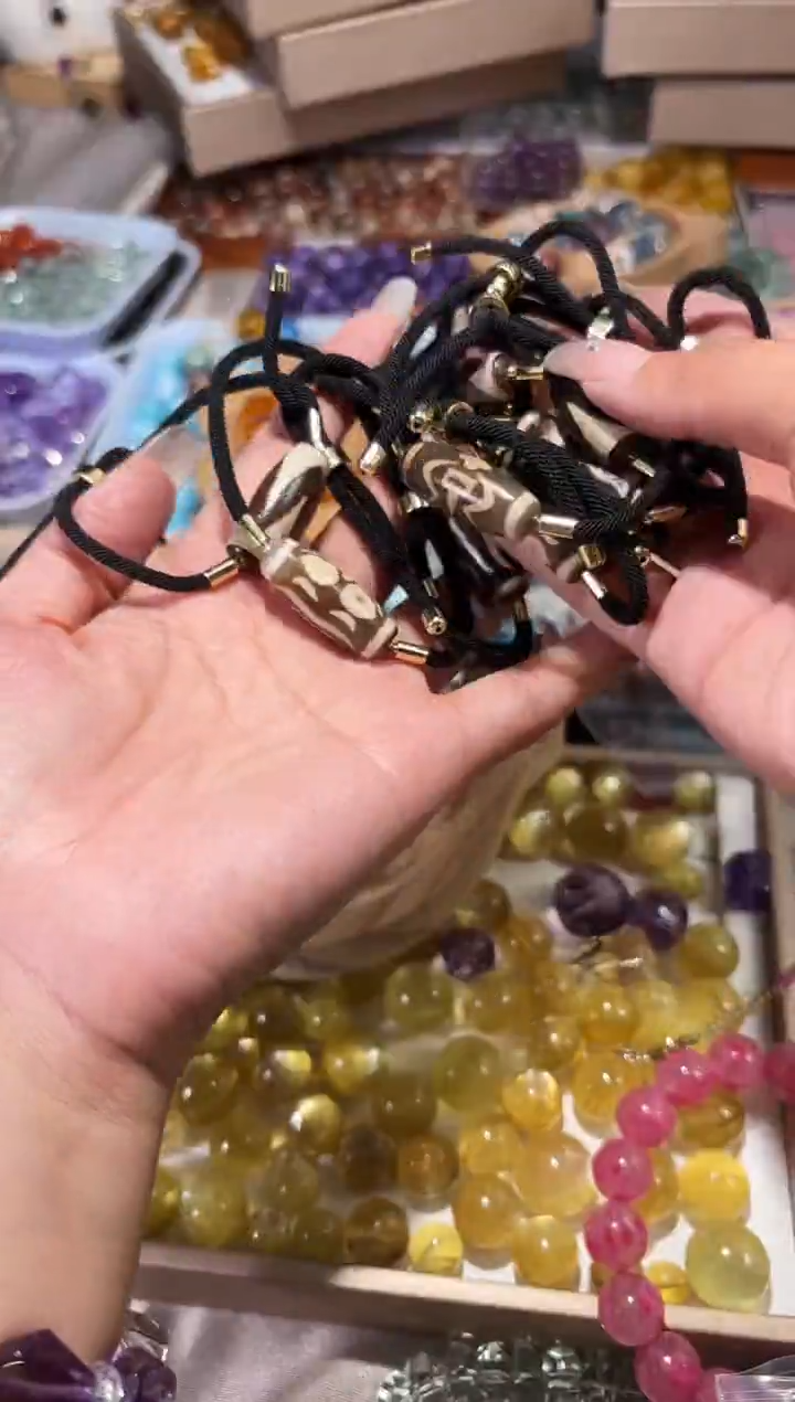 水晶手串未镶嵌S05珠珠手绳