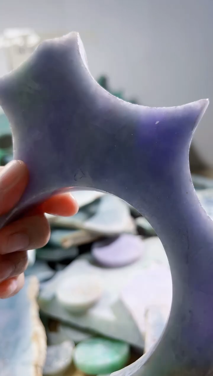 翡翠散珠缅甸翡翠A货柠3003