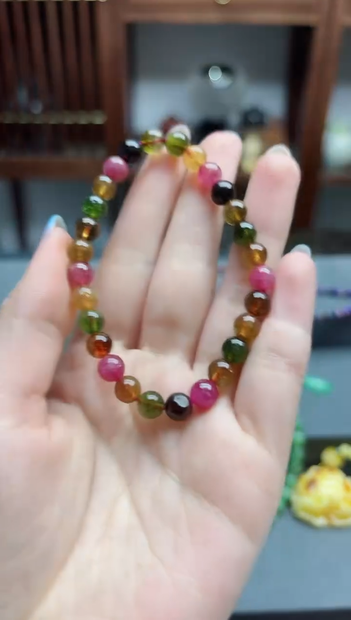 【闪购商品】碧玺手串未镶嵌碧玺手串*1 ZD