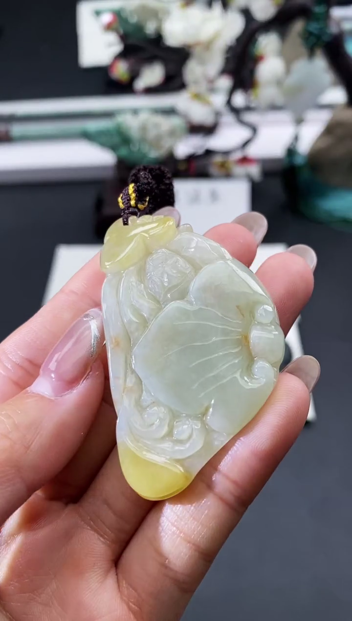 【闪购商品】翡翠颈饰未镶嵌天然缅甸翡翠A货