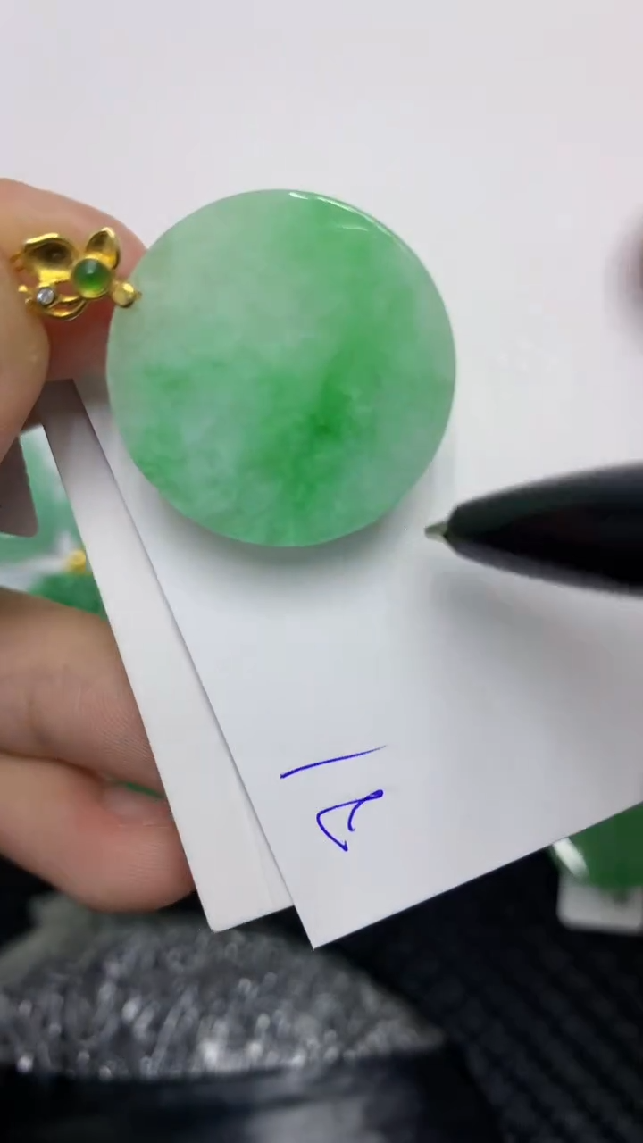 颈饰未镶嵌翡翠缅甸A货翡翠