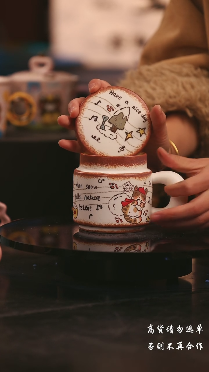 陶瓷景德镇可爱设计师款陶瓷 