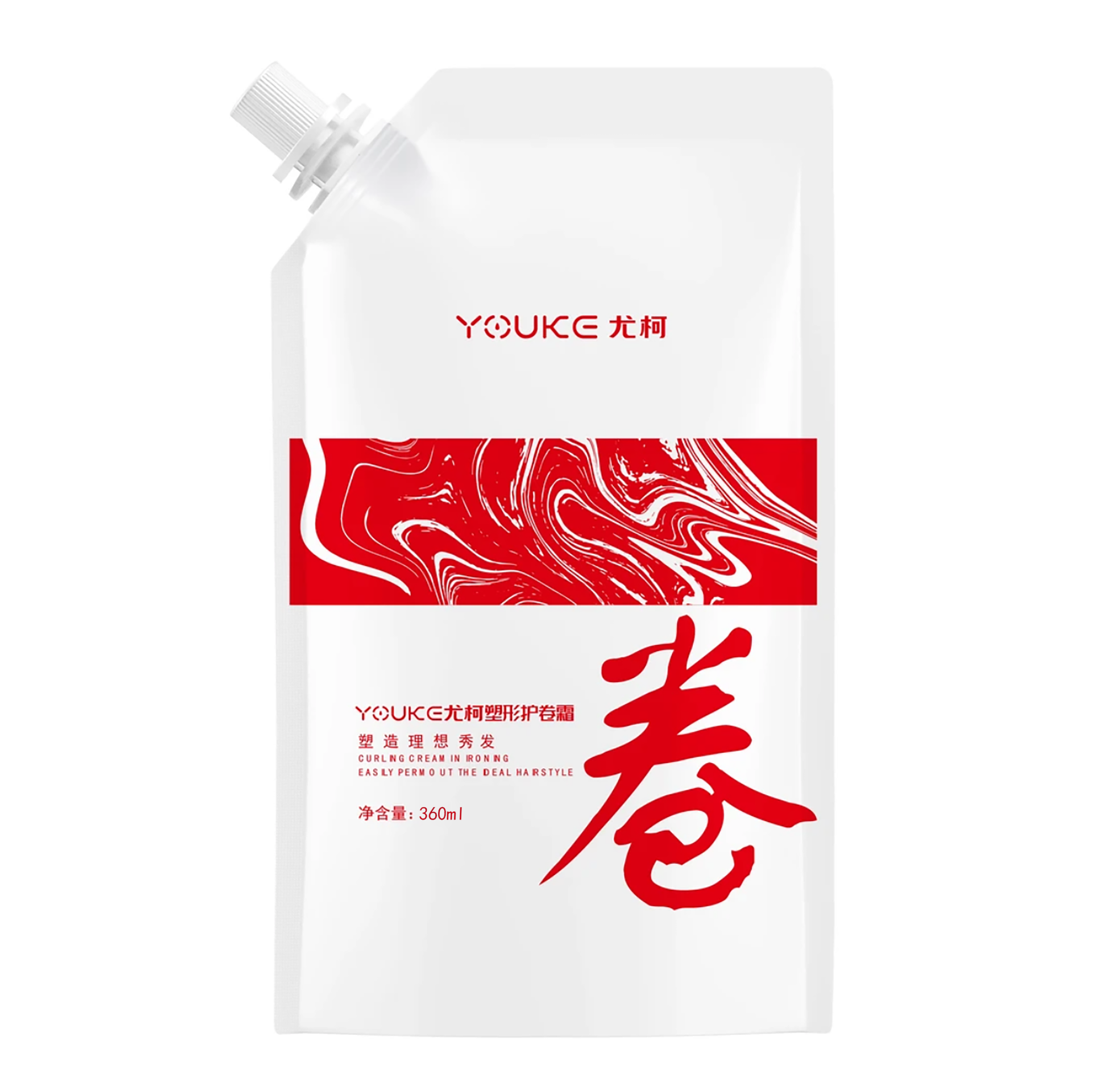尤柯塑形护卷霜护卷素留香秀发催卷护卷