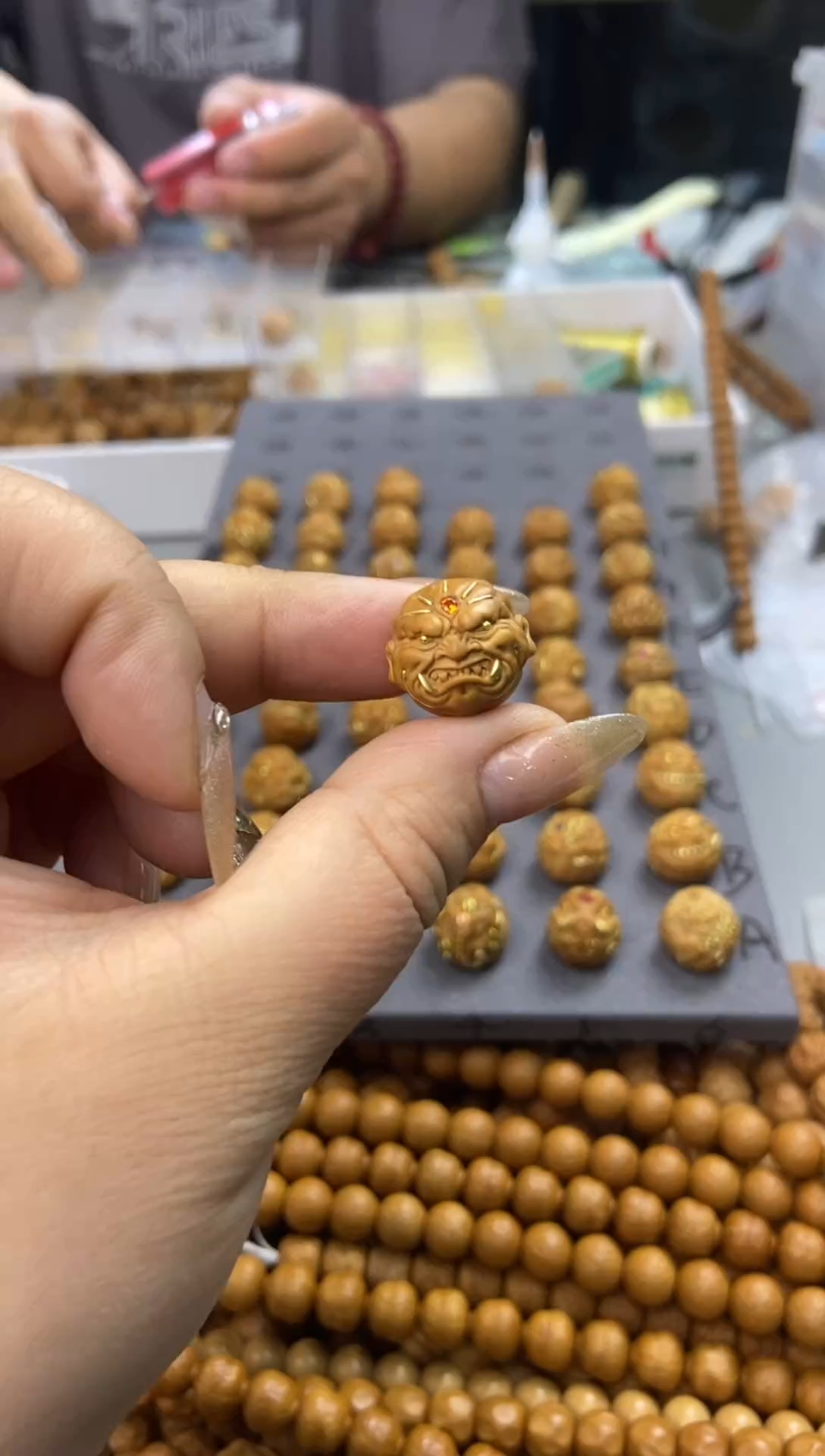 吊坠文玩核桃恶僧