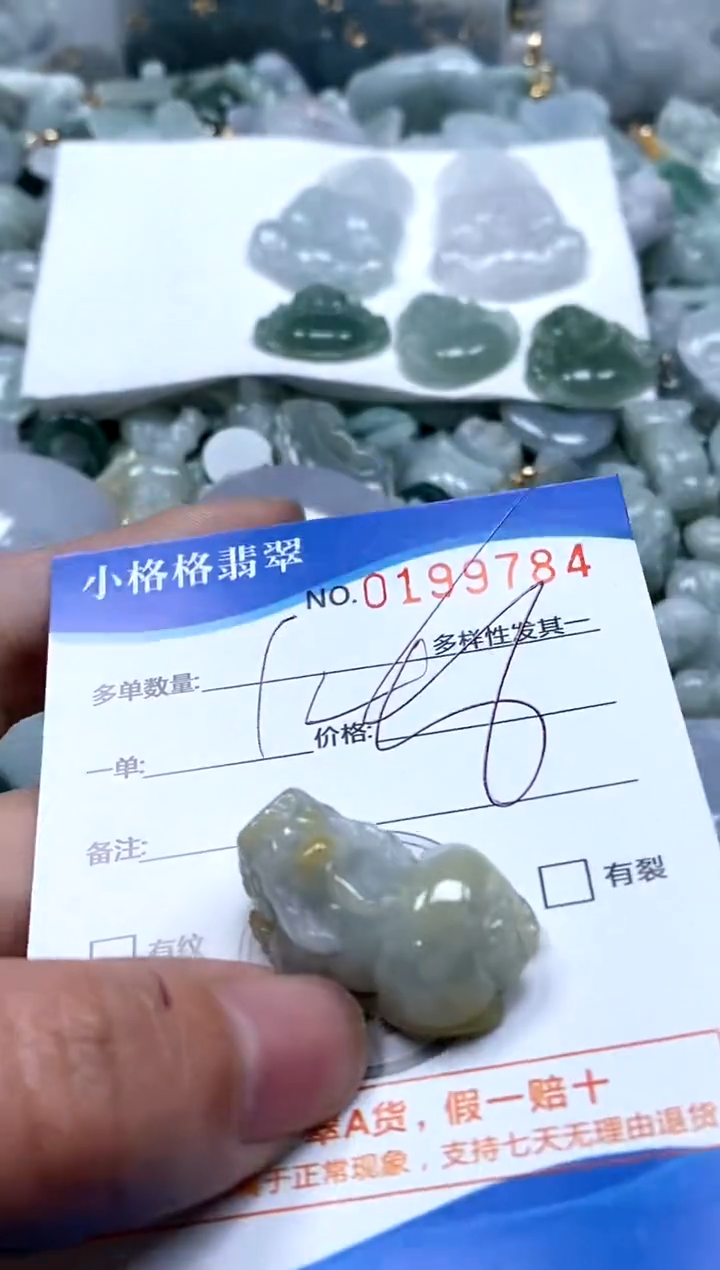 【闪购商品】翡翠颈饰未镶嵌闪购商品0199784