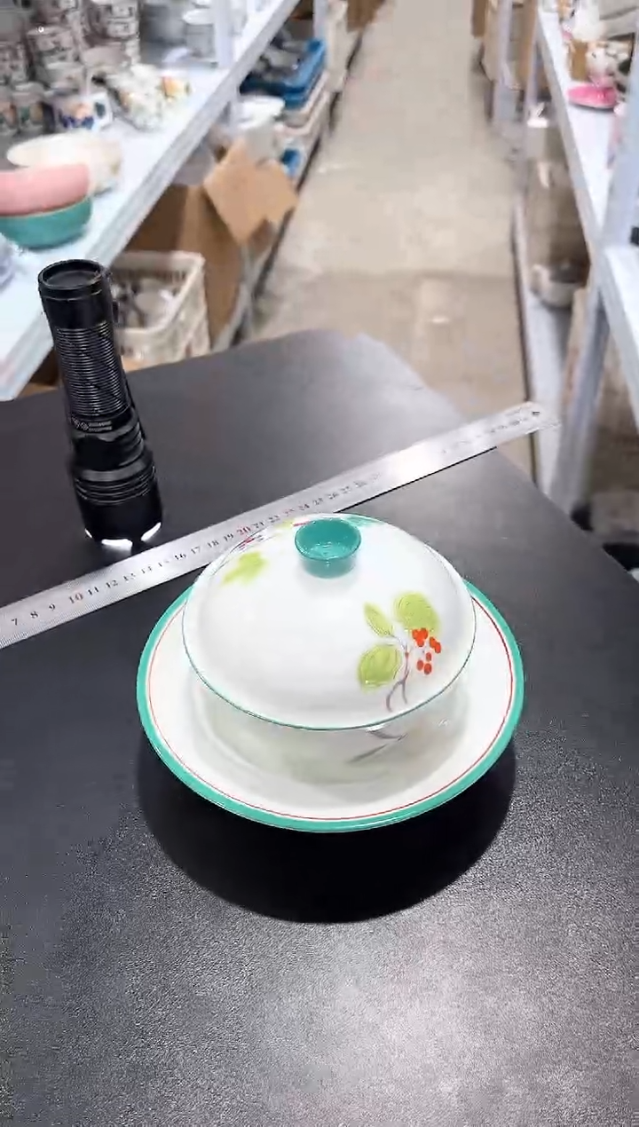 杯子骨瓷（简装）炖盅一个