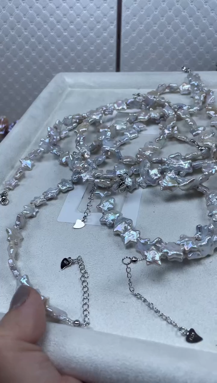 未镶嵌项链淡水珍珠【纯恬珍珠】（多样性发货发一）