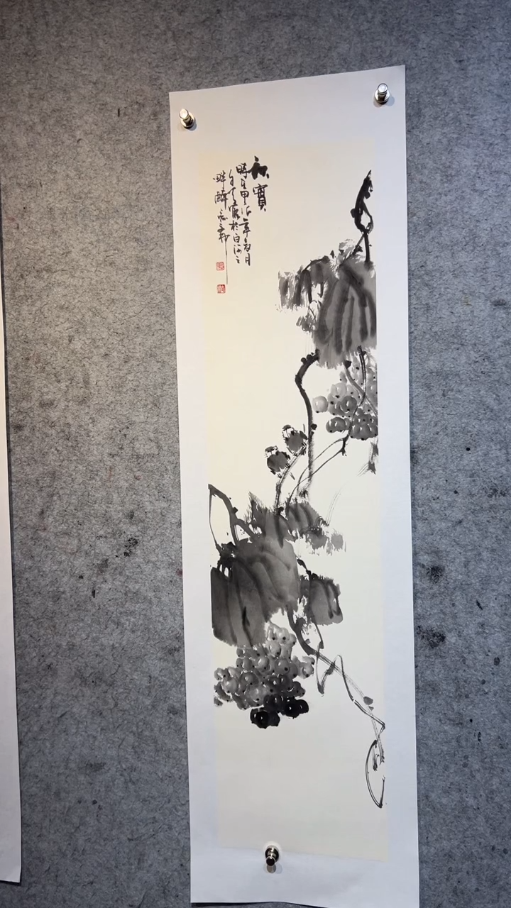 国画澹*张自学水墨画51