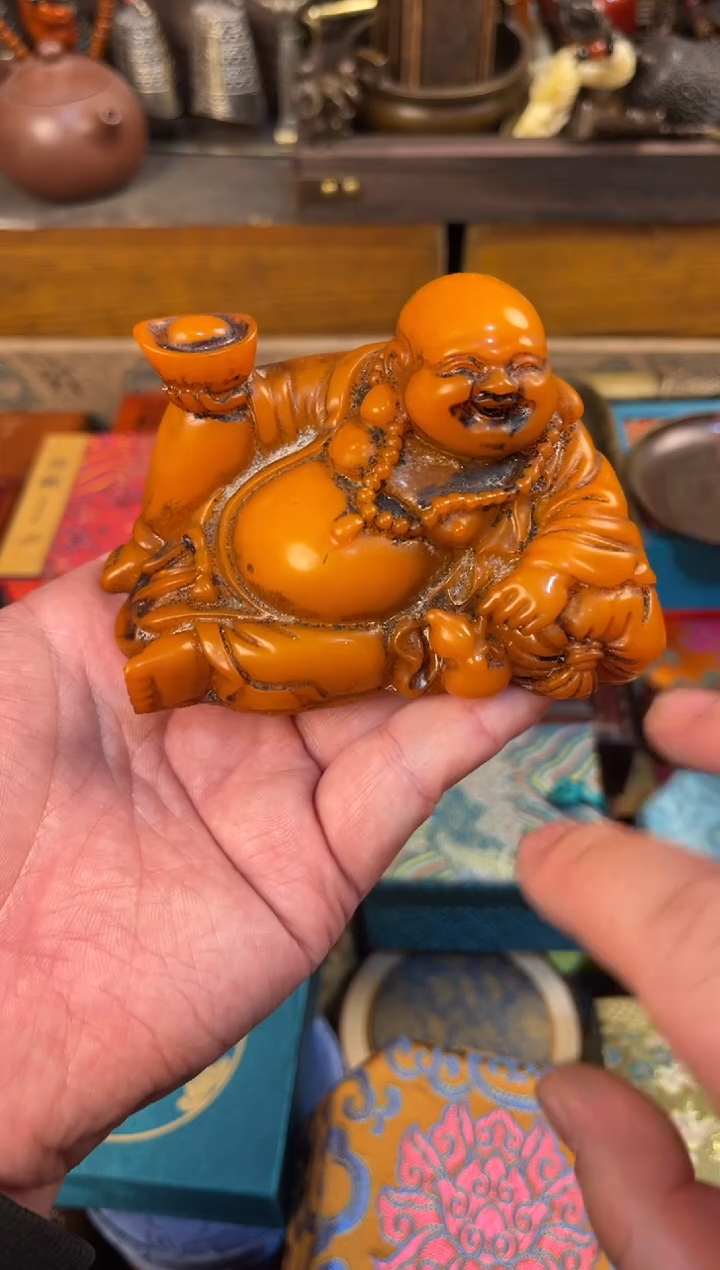 【闪购商品】琥珀手链未镶嵌二哥甄选哈哈哈哈