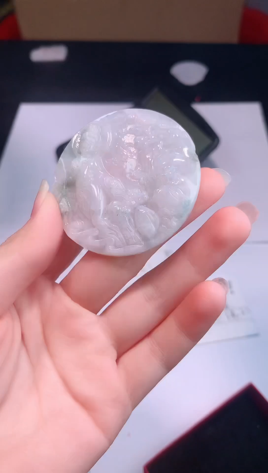 颈饰未镶嵌翡翠0芹0翡翠珠宝762