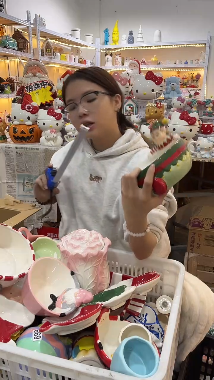 手工艺品琉璃满28包邮 微瑕陶瓷不退不换