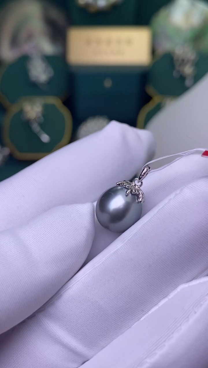 【闪购商品】海水珍珠颈饰银S925镶嵌1