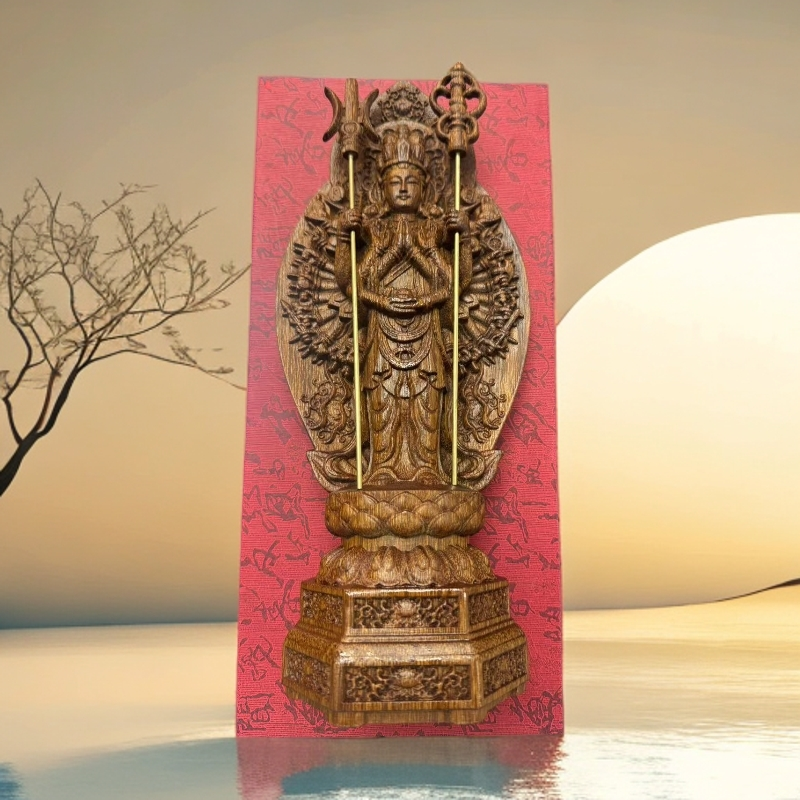 C63越南沉香木串摆件