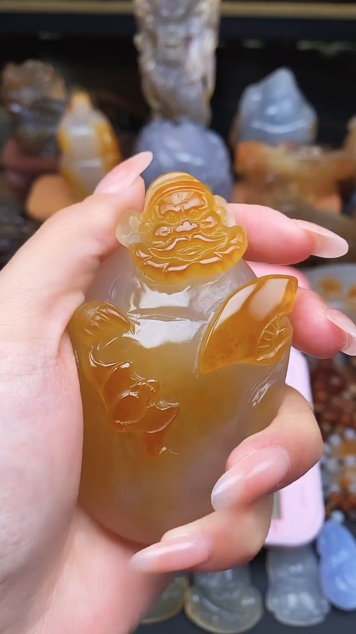 玛瑙/玉髓颈饰未镶嵌dd