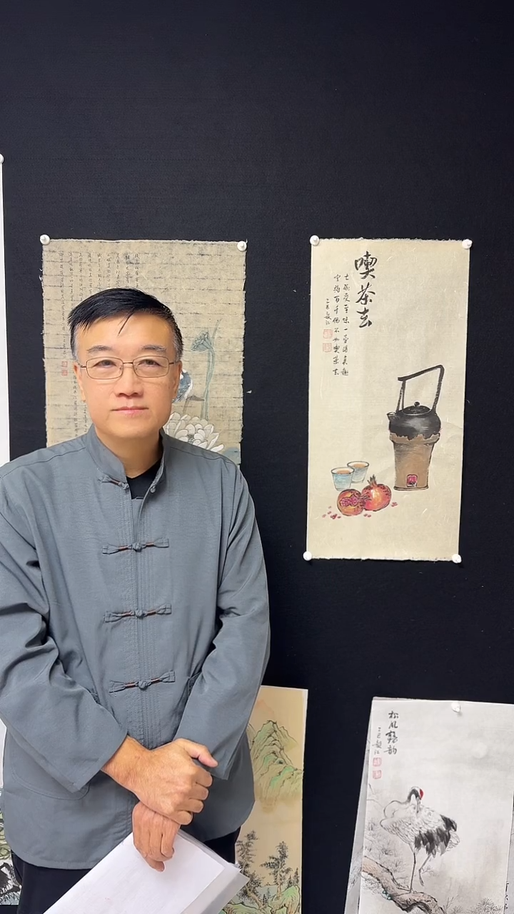 书法朱毅江国画作品分享