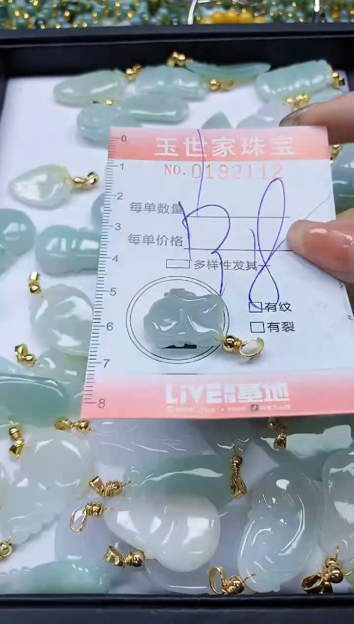 【闪购商品】翡翠颈饰未镶嵌闪购0192112