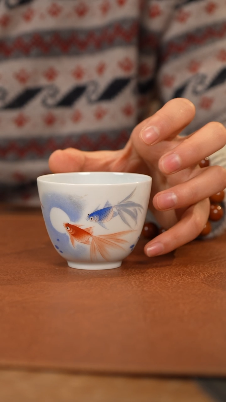 【闪购商品】杯景德镇粉彩主人杯