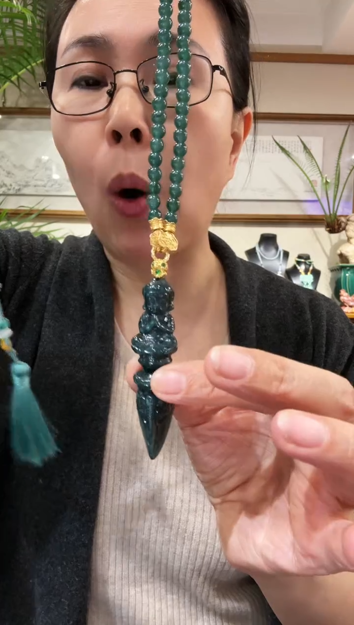【闪购商品】翡翠颈饰未镶嵌国风