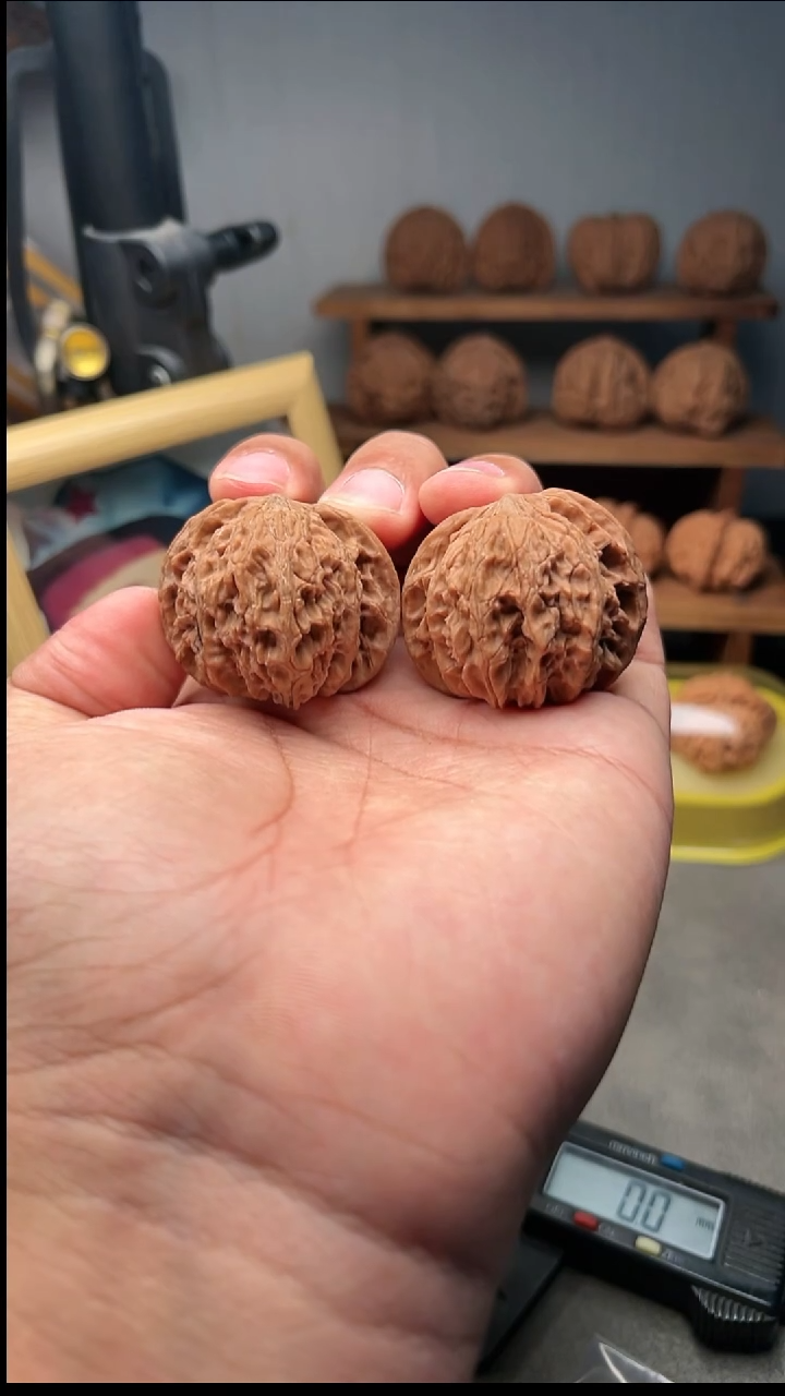 吊坠文玩核桃磨盘42