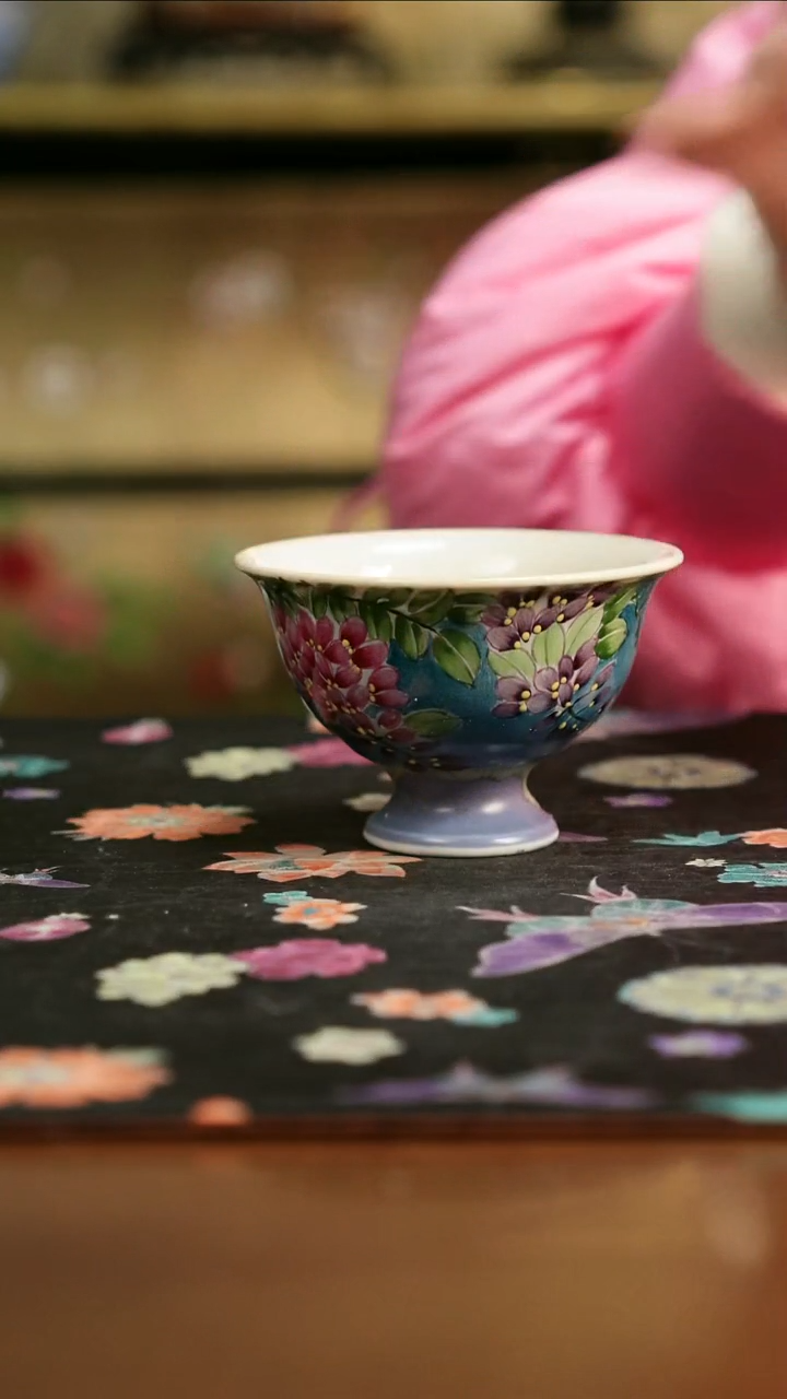 景德镇陶瓷杯碗柴烧多人