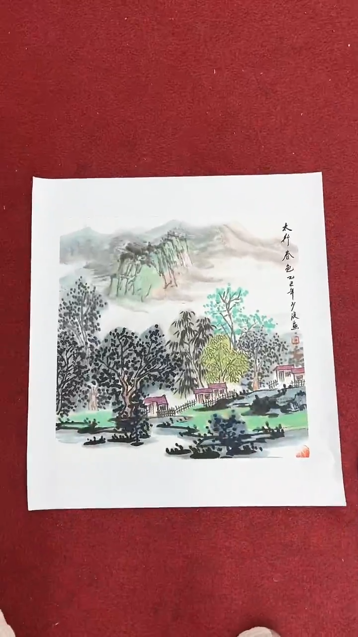 国画直播福利/国画/花鸟