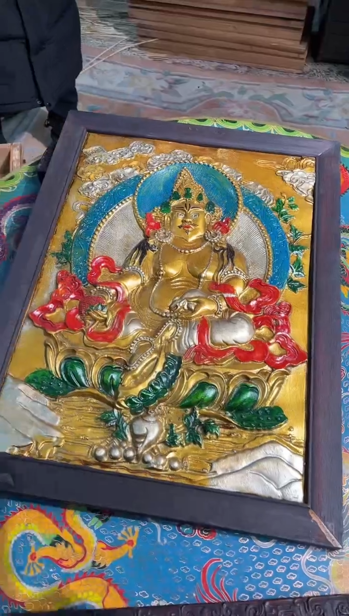 卷轴画路路的唐卡tk160