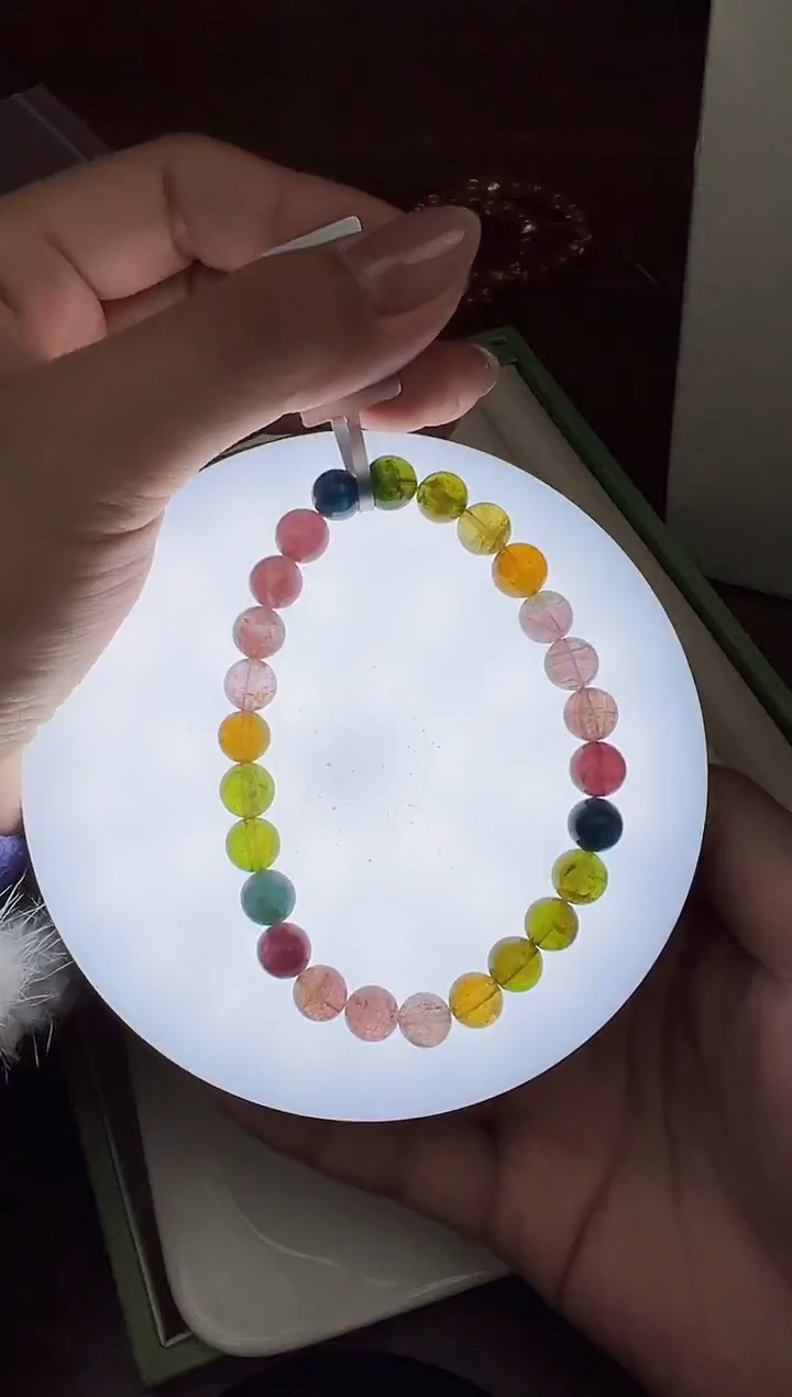 未镶嵌手链碧玺悦3871 约7mm